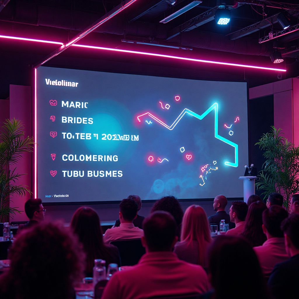 Corporate event planning webinar promotional image